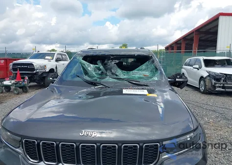 2021 Jeep Grand Cherokee L Overland 4X4 из США, поврежденный, VIN 1C4RJKDG4M8148070